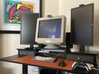 CRT PC setup